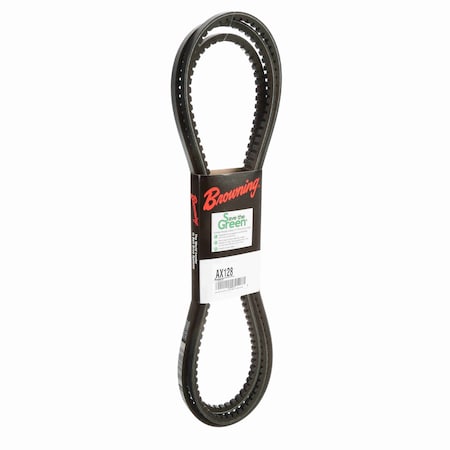 Browning EPDM Notched Belt 98% Efficient AX128